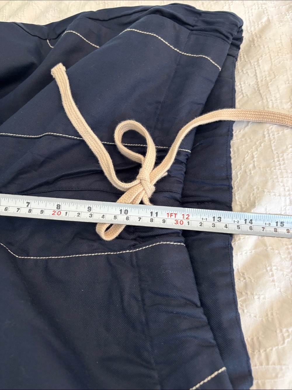 Banana Republic High Ride Wide Leg pants
 Navy Size M
Coastal chic Nautical - Picture 13 of 13